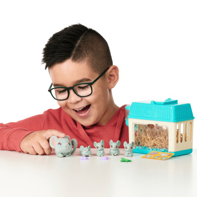 Игровой набор Moose Little Live Мама-сюрприз Мыша (26510) Винница - изображение 7