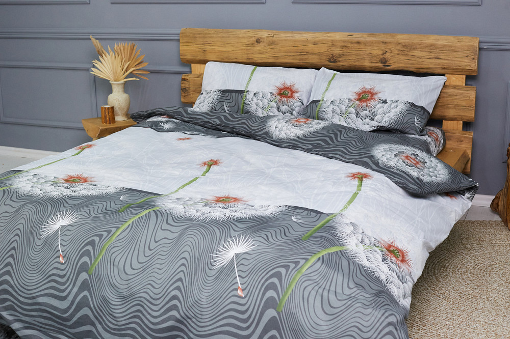 Комплект постельного белья Ideal Textile бязь с принтом двуспальный евро (56860703) Черновцы - изображение 5