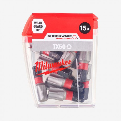 Біта для шурупокрута SHOCKWAVE MILWAUKEE TX50*25мм 4932430892 Коломия - фото 1