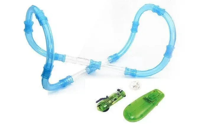 Светящиеся трубопроводные гонки CHARIOTS SPEED PIPES трубопроводный автотрек гоночный трек (37 деталей) Коломыя - изображение 9