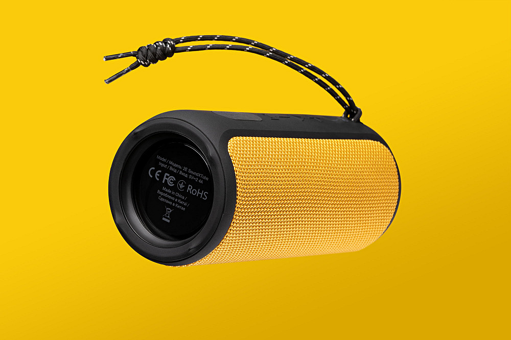 Акустична система 2E SoundXTube TWS, MP3, Wireless, Waterproof Yellow Київ - фото 10