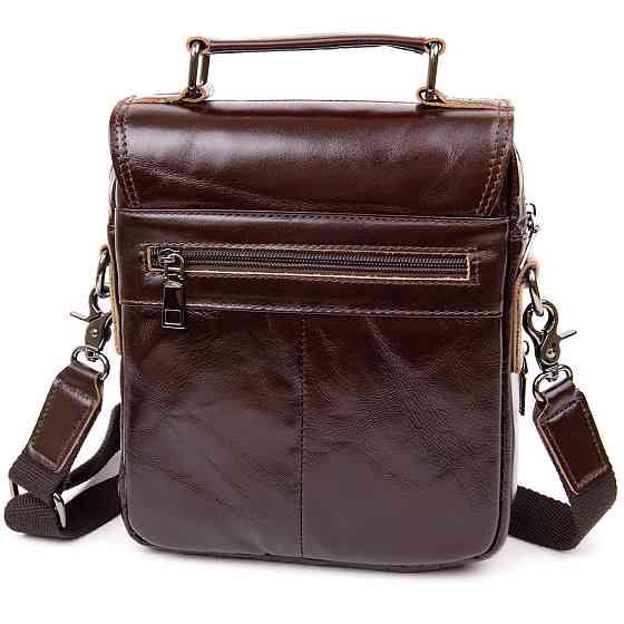 Сумка мужская мессенджер Vintage 20412 Коричневая Киев