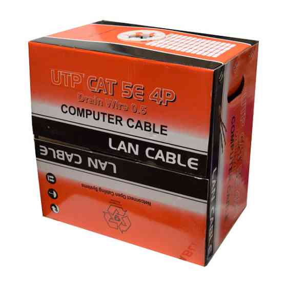 UTP 4*2*0.5-CU кат.5е (UTP мідь внутрішній) бухта 305м Київ