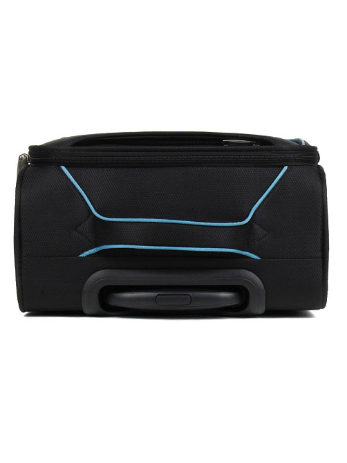 Чемодан тканевый SNOWBALL 22204 малый 55 см 4 колеса черный Киев - изображение 6