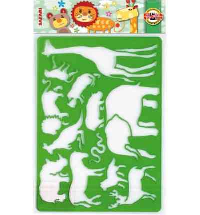 Трафарет "Kooh-I-Noor" "Сафарі" 31*20см 9820, шт Київ