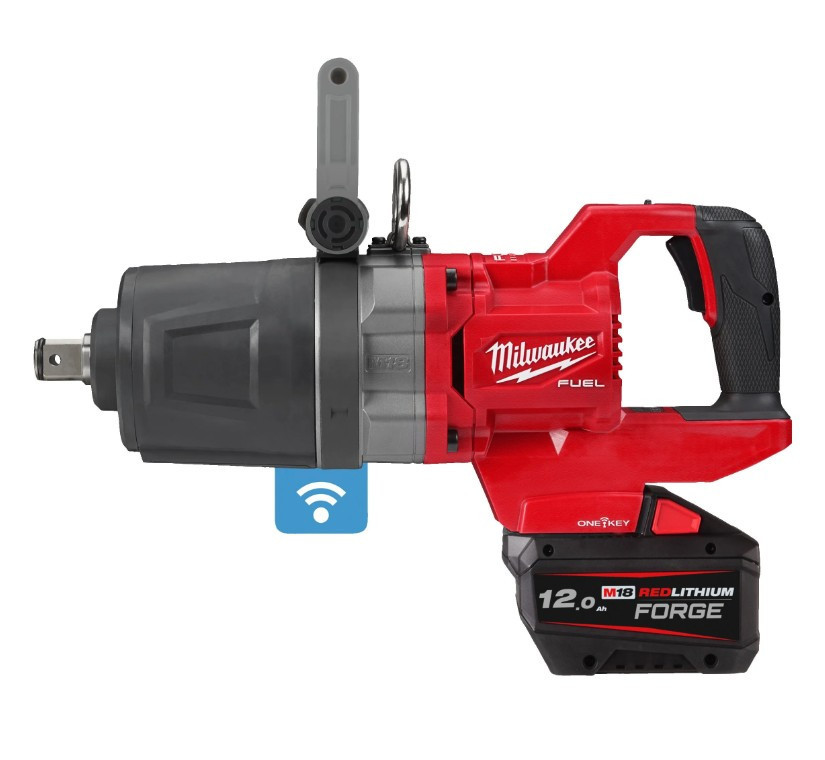 Гайкокрут високомоментний 1'' (2711 Нм) MILWAUKEE M18 FUEL ONEFHIWF1DS-121C (+ заряд.пристрій, акум., HD кейс) FORGE Одеса - фото 2