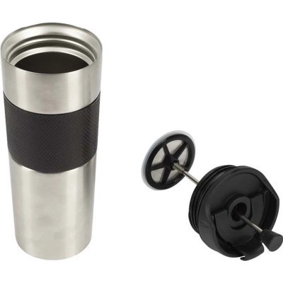 Термокружка Bergner Coffee & tea lovers 460 мл Black (BG-37789-BK) Винница - изображение 3