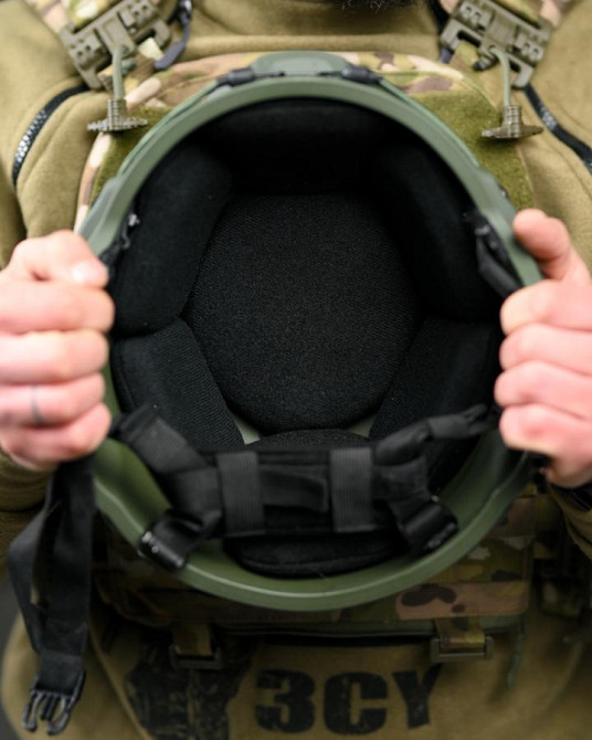Шлем Helmet oliva ТР6740 Одеса - фото 8