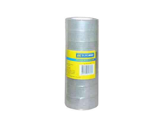 Скотч канцелярский 18мм*30м прозрачный (8 шт.) арт. BM.7153-01 ТМ BUROMAX   Solmir Киев