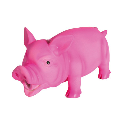 Игрушка для собак Trixie Поросенок с пискавкой 21 см (4011905354910) Винница - изображение 1