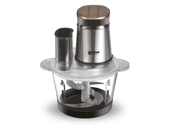 Кухонний комбайн-подрібнювач Блиск BITEK BT-2026 3л, 4000Вт, ножі з нержавіючої сталі, багатофункціональний Одеса