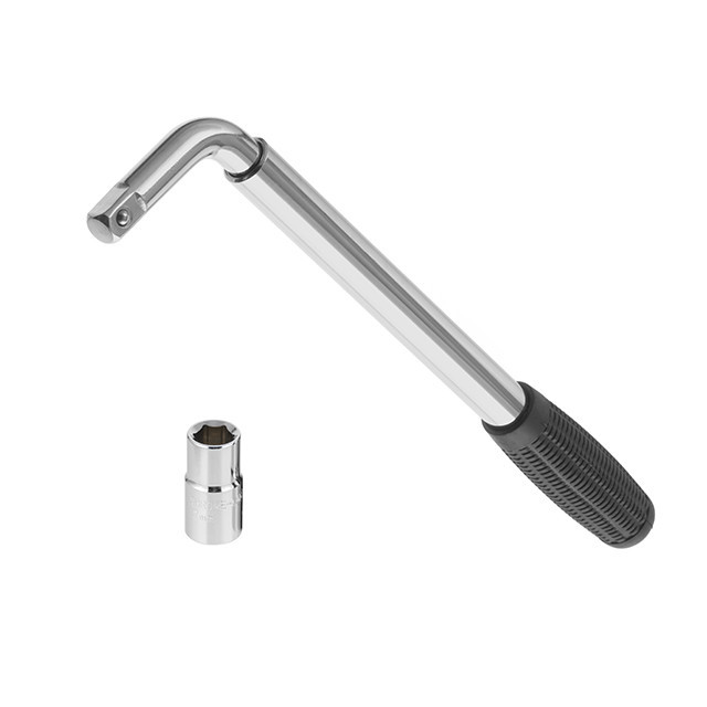 Ключ баллонный телескопический, 17×19 мм INTERTOOL HT-1598 Киев - изображение 1