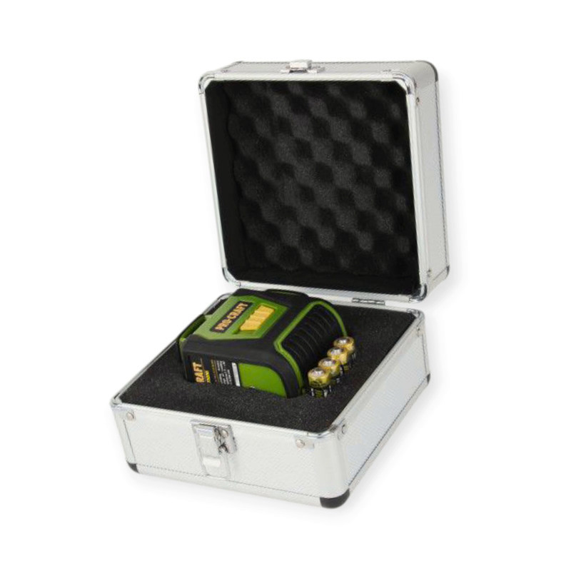 Уровень лазерный 3 лазерные головки, 16 лазеров, зеленый лазер (кейс) Мукачево - изображение 7