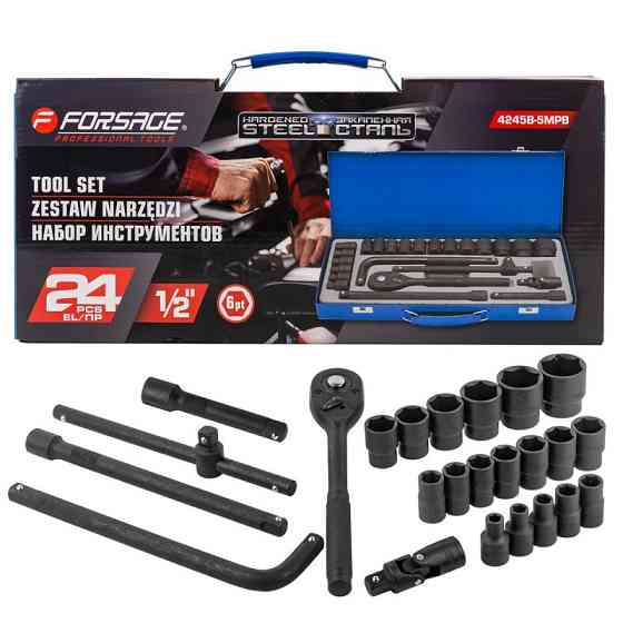Набір інструментів 24пр. 1/2" (6гр) Одеса