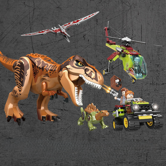 Дитячий конструктор для дітей динозаври jurassic world 3720, Конструктор для хлопчиків парк юрського періоду ( 20590 ) Харків - фото 4