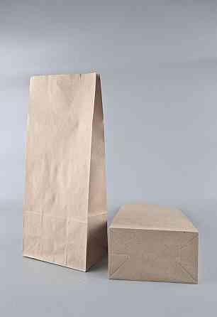 Пакет паперовий 36*15*9см 70 г\м2 коричневий з дном 25 шт Харків