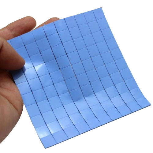 Термопрокладка под радиатор 10x10x1мм, 100шт, силикон Винница - изображение 1