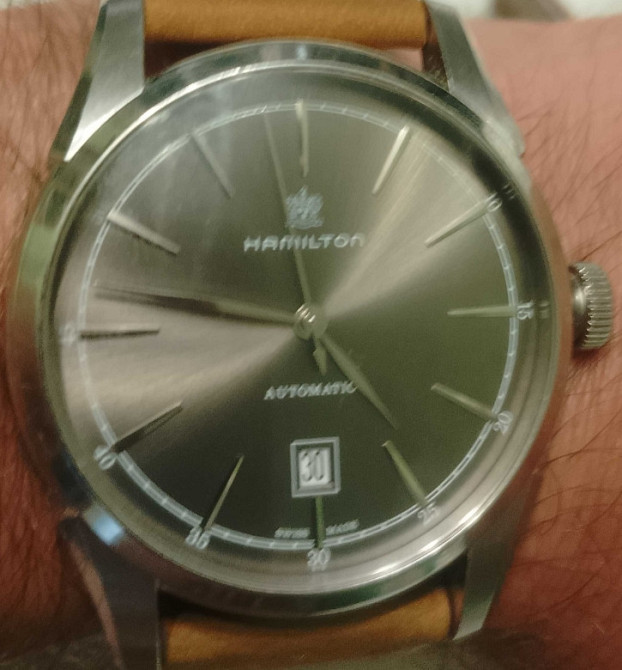 Коллекционные брендовые швейцарские часы Hamilton automatic. Киев - изображение 6