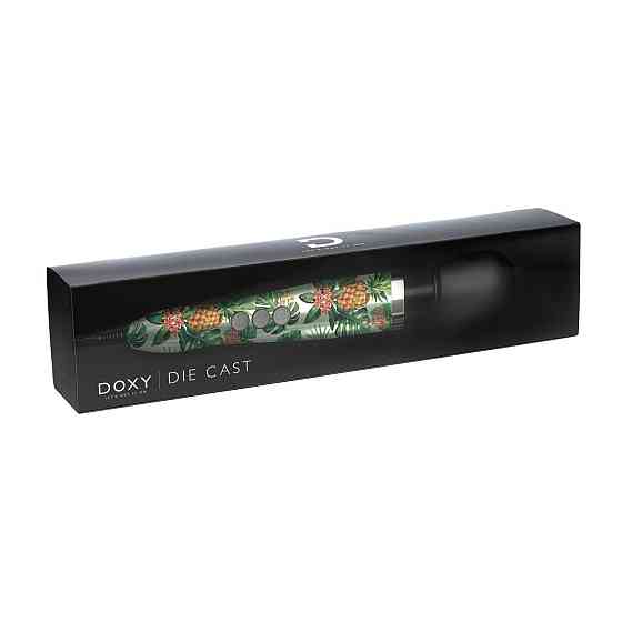 Вібромасажер DOXY Die Cast PINEAPPLE, дуже потужний, живлення 220В, металевий корпус Sex Aura Київ