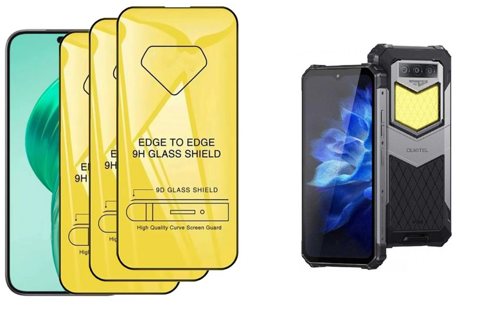 Захисне скло DefenzoGlass для Oukitel WP26 – подвійна міцність Київ - фото 3
