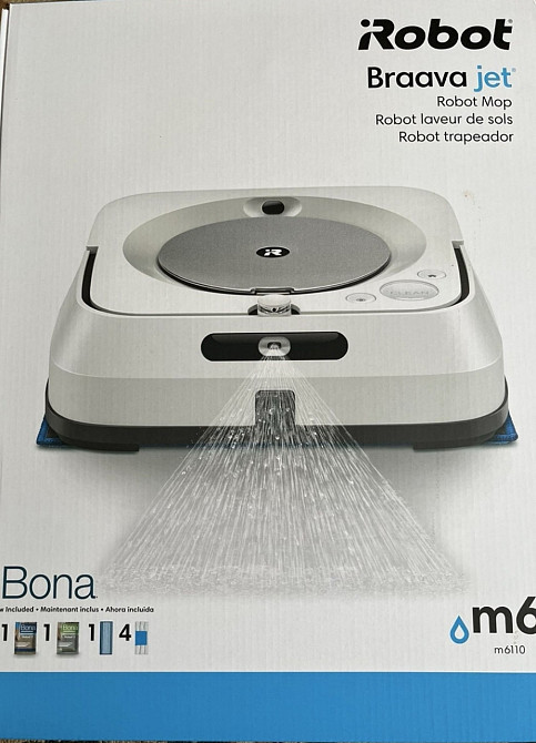 Робот пылесос iRobot Braava Jet M6 новый! Киев - изображение 5