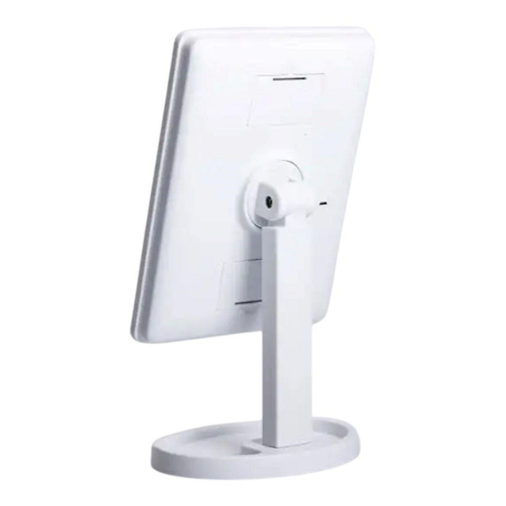 Дзеркало косметичне 21х16 см 16 LED Чорне HP-10-3AW Київ - фото 2