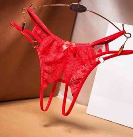 Трусики з розрізом червоні, 42 розмір Київ