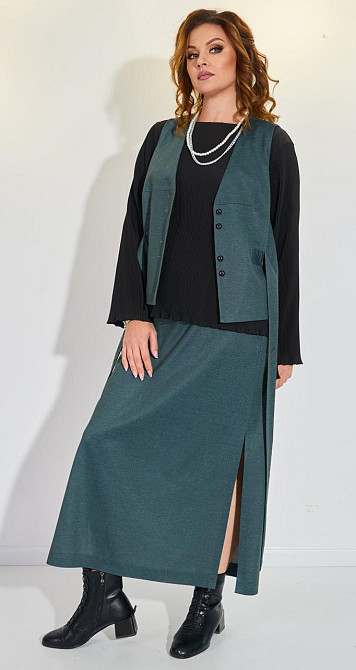 Костюм-трійка зі спідницею (50) Київ - фото 6