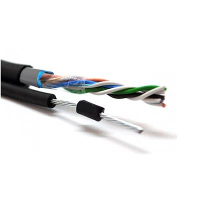 Кабель мережевий Merlion FTP 305м КНПЭ (4*2*0,50) [СCA] внешний, тросс, Black (03501) Вінниця - фото 2