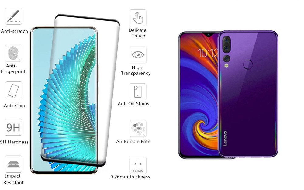 Захисне скло HyperGlass Pro для Lenovo Z5s – максимальна чутливість та захист Київ - фото 2
