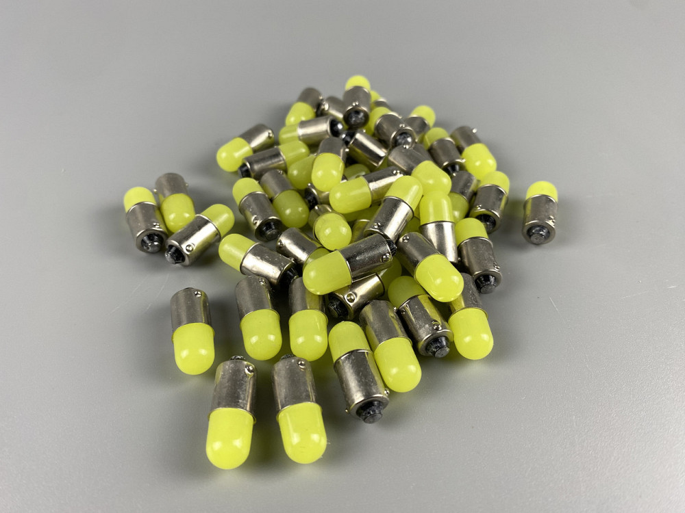 Лампа LED габаритних вогнів панелі приладів 12V цоколь BA9S, автомобільне освітлення Мукачево - фото 2