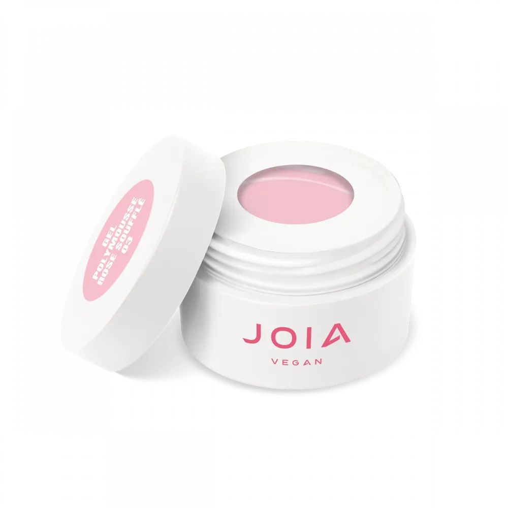 Муссовый акри-гель Polymousse Gel розовый 03 Rose Soufflé JOIA vegan 15 мл Киев - изображение 8