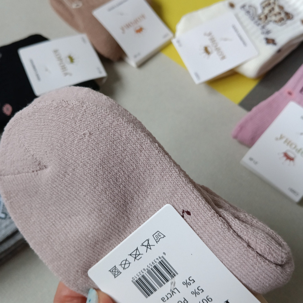 Носки теплые для девочек на 2-3 годика. Киев - изображение 7