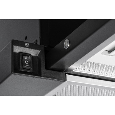 Вытяжка кухонная GRANADO Telde 603-700 black glass (GCH16311) Винница - изображение 4