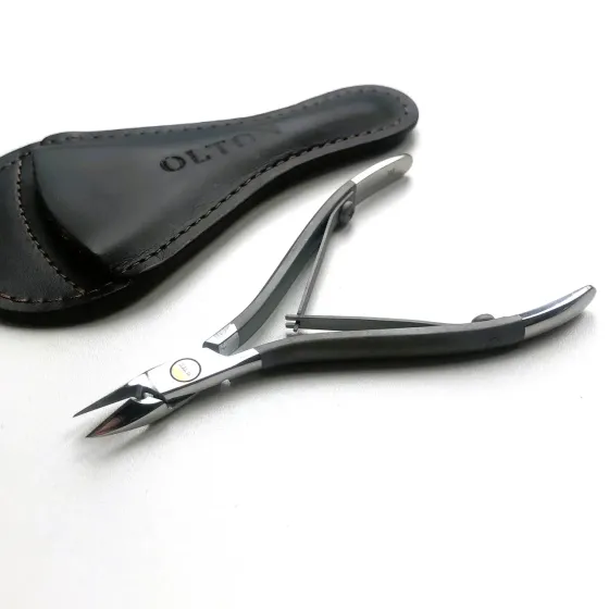 OLTON профессиональные кусачки для кутикулы М (накожницы), титановая длина режущей части – 8-10 мм. Киев
