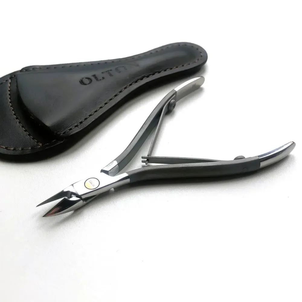 OLTON профессиональные кусачки для кутикулы М (накожницы), титановая длина режущей части – 8-10 мм. Киев - изображение 6
