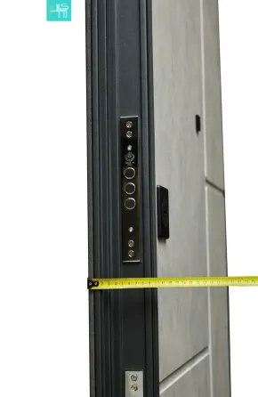 Двері вхідні Міністерство дверей П-3К-573 Квартира Оксид темний / Оксид світлий 860х2050 мм Київ