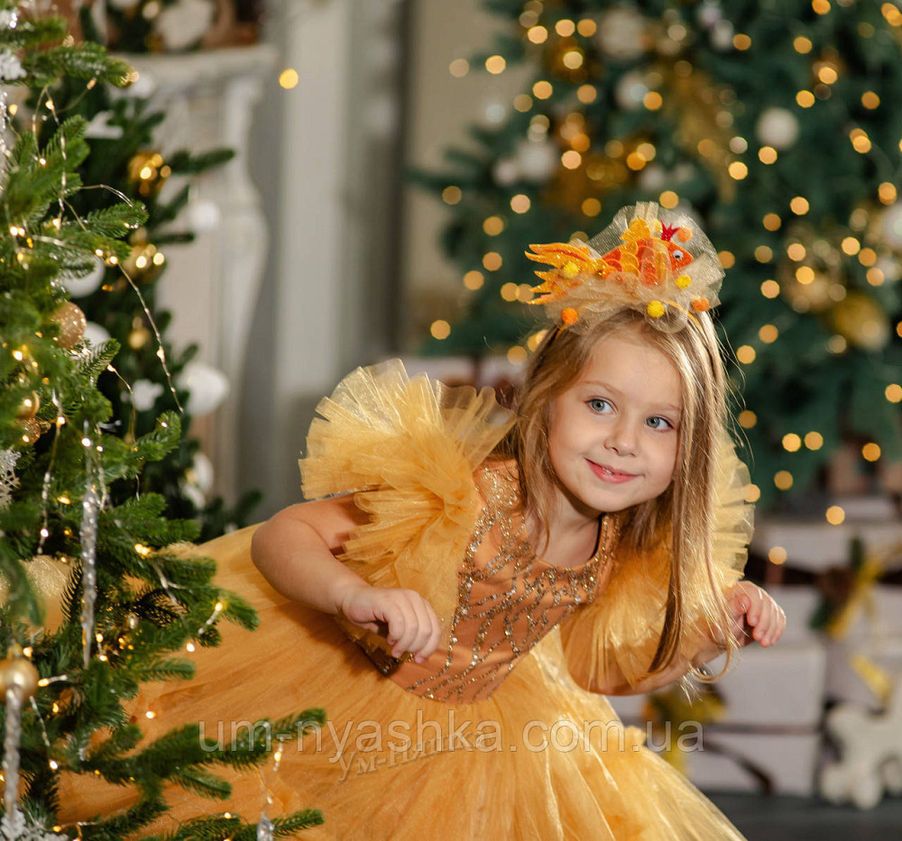 Сукня Зірочки Дитяча святкова сукня костюм Зірочка Золота рибка Сонечко Кривий Ріг - фото 8