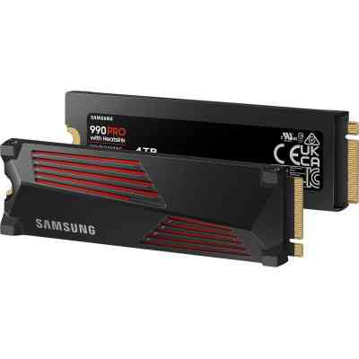 Накопичувач SSD M.2 2280 4TB 990 PRO with Heatsink Samsung (MZ-V9P4T0GW) Вінниця