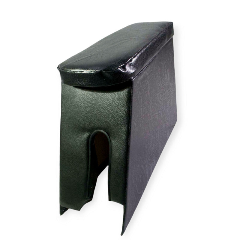 Подлокотник ваз 2108-09 черный (кожзам) Мукачево - изображение 1