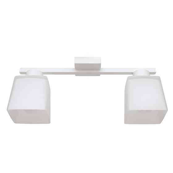 Люстра потолочная на два плафона MSK Electric Sakura под лампы Е27 белая NL 16510-2 WH Одесса