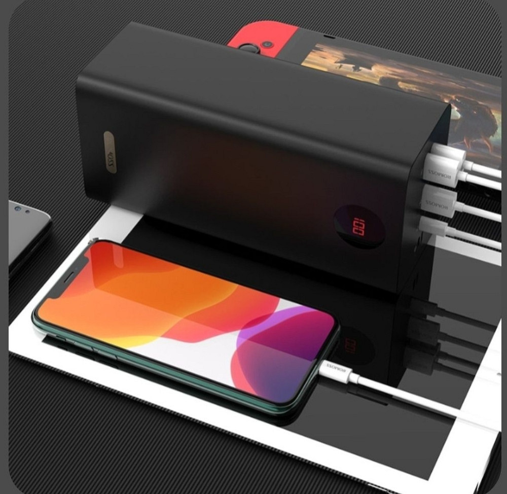 Павербанк Power bank ROMOSS 60000mAh PEA60 22.5W Black. Київ - фото 3