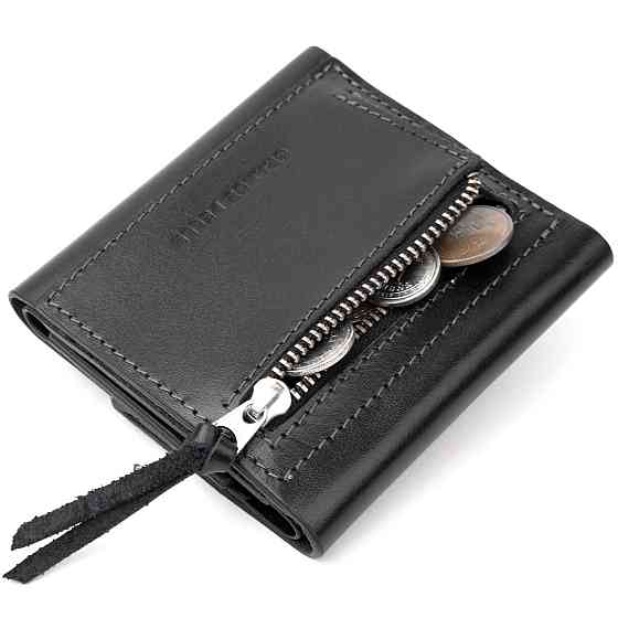 Портмоне кишенькове 11336 Grande Pelle Чорне Київ