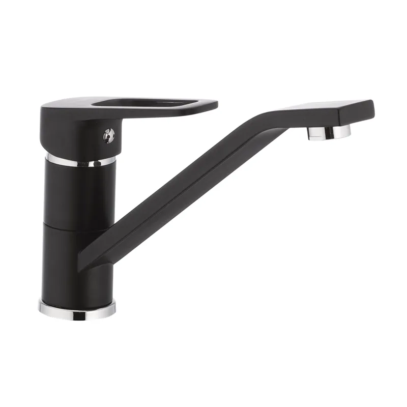 Кухонный смеситель черный Mixxus Nevada 555 (MX0020) Киев - изображение 1