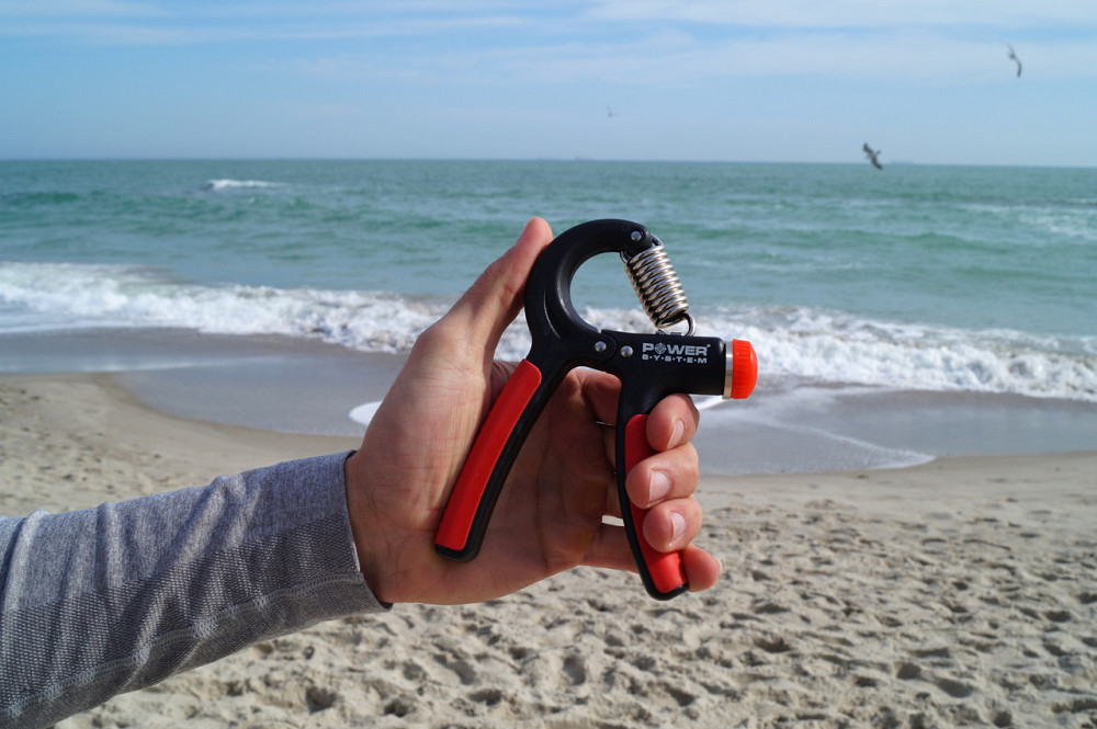 Эспандер кистевой Power System PS-4021 с регулируемой нагрузкой 10-40 кг. Power Hand Grip Black Луцк - изображение 6