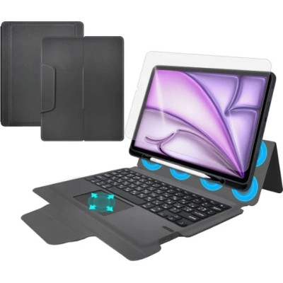 Чехол для планшета AirOn Premium iPad Air 13 2024 with Keyboard (4822352781232) Винница - изображение 1