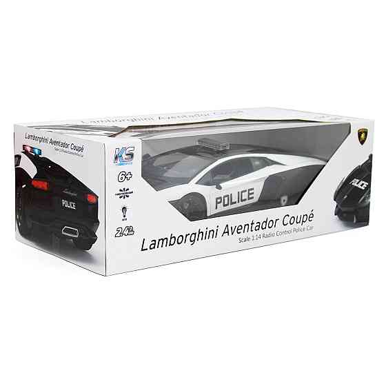 Автомобіль KS Drive на р/к - Lamborghini Aventador Police Дніпро