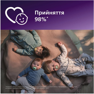 Пустышка Philips AVENT Ultra Air 0-6 місяців 2 шт (SCF087/01) Винница - изображение 4