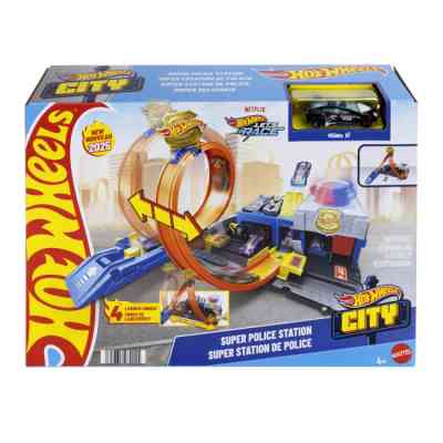 Автотрек Hot Wheels City Суперполіцейський відділок (JBM71) Вінниця