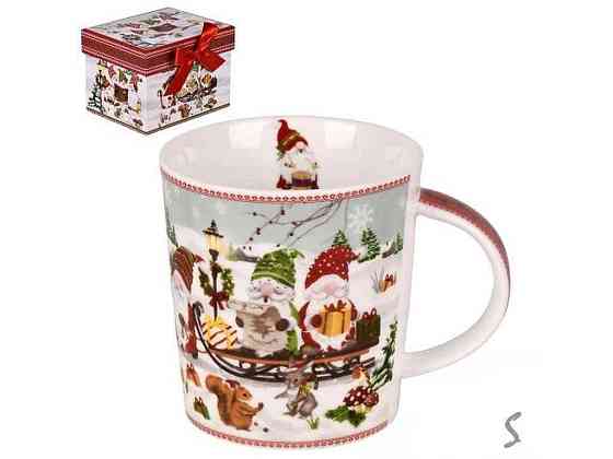 Чашка 320мл новорічна Christmas stories R36230 ТМ STENSON Київ